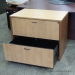 Two Tone Maple 2 Drawer Lateral File Cabinet, Locking